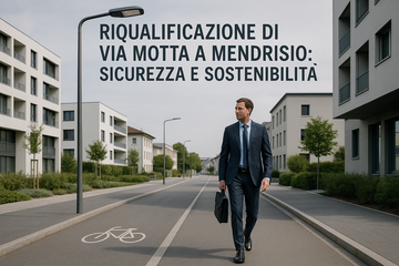 Riqualificazione di Via Motta a Mendrisio: Sicurezza e Sostenibilità