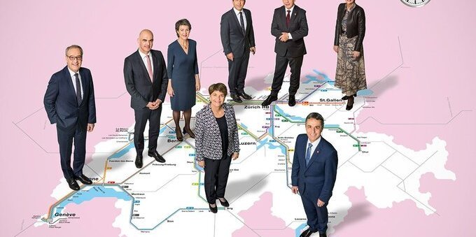Il Consiglio federale attraversa la Svizzera. Tappa anche in Ticino, terra natale del Presidente