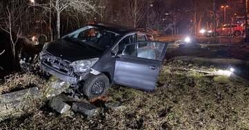 Incidente a Zugo: un malore alla guida provoca un'impatto violento