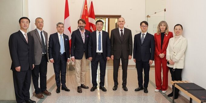 Lugano, ricevuta a Palazzo Civico una delegazione della città cinese di Hangzhou