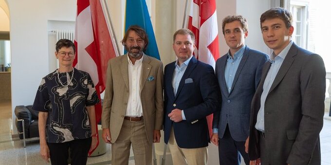 L'Ambasciatore di Ucraina in Svizzera, ospite a Lugano. Un anticipo del summit internazionale di luglio