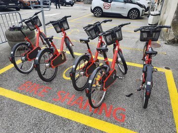Bellinzona punta sulle due ruote: attivate 38 stazioni per noleggio bici