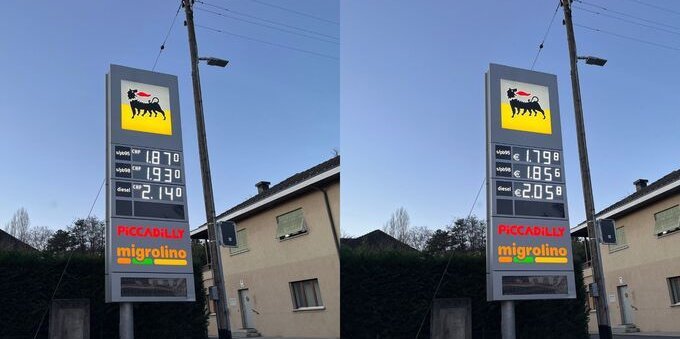 Il mistero dei prezzi dei carburanti nella fascia di confine: fare benzina in franchi costa fino a 10 cts al litro in più