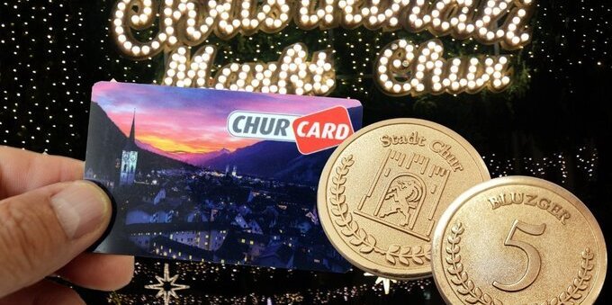 Dal 25 novembre si apre il Mercatino di Natale a Coira con i Bluzger della ChurCard
