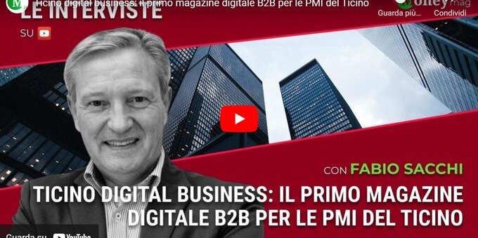 VIDEO Debutto in rete per il primo portale dedicato al B2B in Ticino. Intervista a Fabio Sacchi