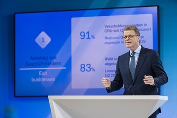 L'aumento dei tassi della Bce manderà in crisi il sistema bancario? Non per il ceo di Deutsche Bank