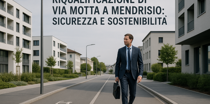 Riqualificazione di Via Motta a Mendrisio: Sicurezza e Sostenibilità