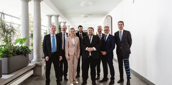 Gli ambasciatori di Norvegia e Svezia in visita in Ticino. LE FOTO