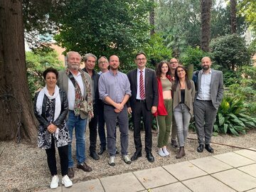 Raffaele De Rosa in visita alle strutture socio sanitarie del Ticino