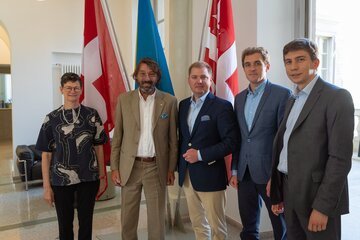 L'Ambasciatore di Ucraina in Svizzera, ospite a Lugano. Un anticipo del summit internazionale di luglio