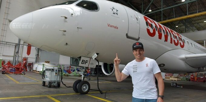 Porta il nome della Regione Viamala il nuovo aereo della flotta Swiss