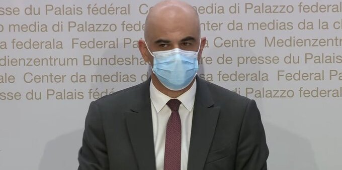 Covid: Alain Berset positivo al coronavirus