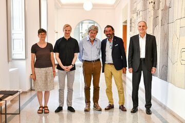 La leggenda dell'alpinismo a Lugano. Ricevuto a Palazzo Civico Reinhold Messner