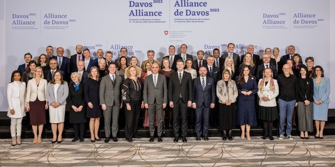 Davos, il presidente della Confederazione Alain Berset lancia un'alleanza globale per la cultura della costruzione