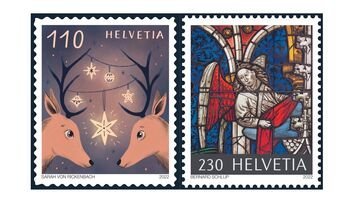 La Posta, in arrivo due francobolli natalizi: Auguri gioiosi e Arte sacra
