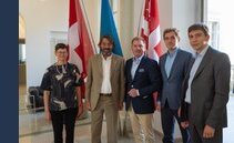 L'Ambasciatore di Ucraina in Svizzera, ospite a Lugano. Un anticipo del summit internazionale di luglio
